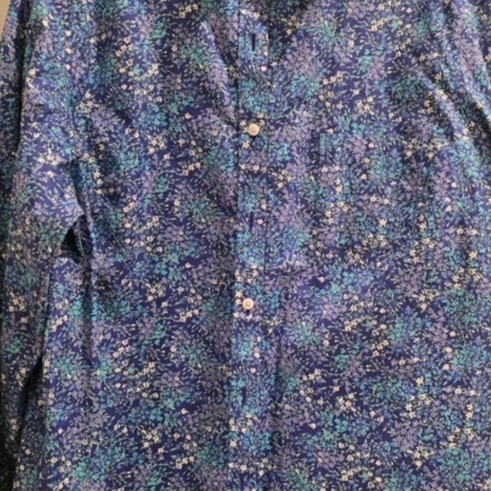 L.L. Bean Multicolor Floral Women's Casual Shirts - Picture 2 of 3